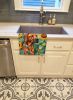 Rhodesian Ridgeback in Sunflowers Kitchen Towel Dish Cloths Guest Hand Towel Decorative Bathroom Towel for Face,Tea, Dishcloth, Kitchen and Bath
