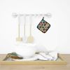 Lots of Scottish Terrier Pair of Pot Holders Kitchen Heat Resistant Pot Holders Sets Oven Hot Pads for Cooking Baking BBQ, 7 1/2 x 7 1/2