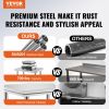 VEVOR Stainless Steel Prep Table, 900x600x800 mm, 700 lbs Load Capacity, Heavy Duty Metal Worktable with 3 Adjustable Height Levels