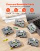 VEVOR Label Maker Tape, 6 Pack, 0.47 in / 12 mm Colored Label Maker Refills Compatible for Various Types of Brother P-Touch