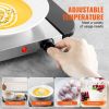 VEVOR Electric Warming Tray, Food Warming Trays for Buffet, Warming Trays with Adjustable Temperature Control, Portable Stainless Steel Food Warmer