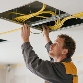 NM-B Wire 12AWG'2C Copper Core Cable 100 Ft Electrical Wire With Ground (Option: Yellow)